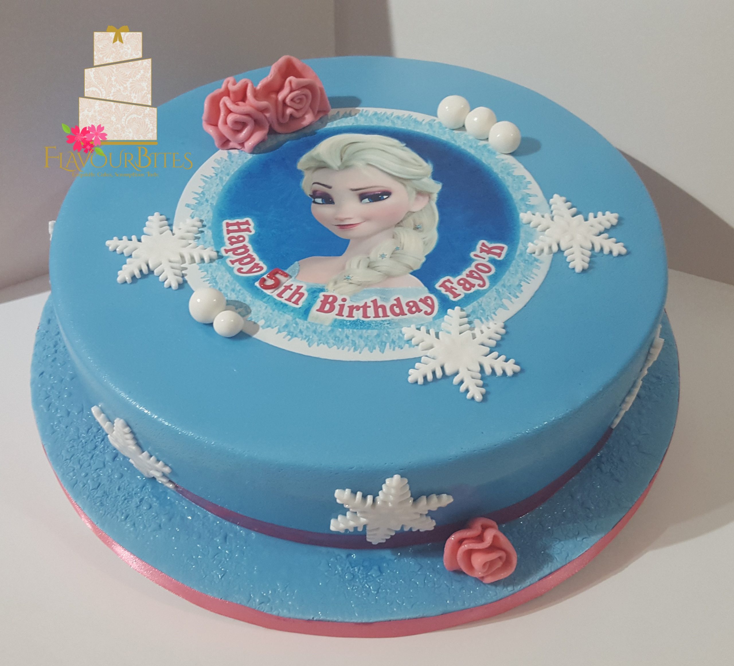 Elsa Cake Flavour Bites Cakes